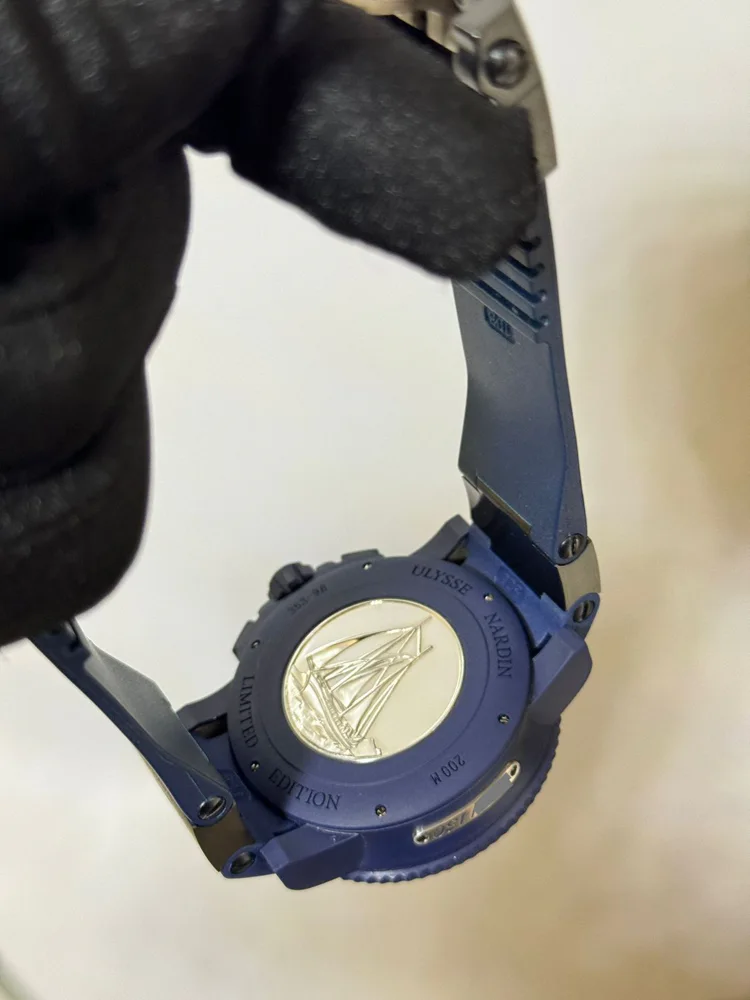 Ulysse Nardin Maxi Marine Diver Voyage Bleu Chronograph